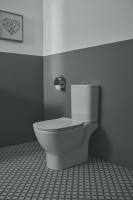 Ideal Standard Tesi monoblokk WC csésze, hátsó kifolyású, Aquablade öblítéssel, rejtett rögzítéssel