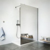 Roltechnik Walk G 900 Walk-in zuhanyfal, TÜKÖR FELÜLETTEL 150x200 cm