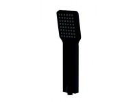 Arezzo Design Blackfield matt fekete, szögletes kézi zuhanyfej AR-8806