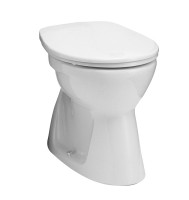 Alföldi Bázis 4032 00 lapos öblítésű, alsó kifolyású WC csésze
