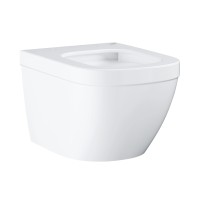 Grohe Euro Ceramic perem nélküli kompakt (rövidített) fali WC, tapadásmentes és antibakteriális bevo