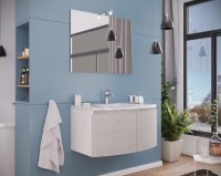 Savini Giulia 80 cm komplett fürdőszobabútor szett F41 - 00 Északi Tölgy színben