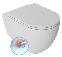 Sapho Isvea Infinity Rimless - perem nélküli fali WC, matt fehér