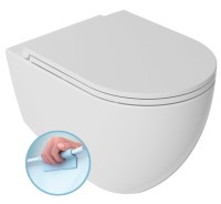 Sapho Isvea Infinity Rimless - perem nélküli fali WC, fényes fehér