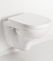 Villeroy&Boch O.Novo Combipack Compact (rövidített) mélyöblítésű fali WC + lecsapódásmentes WC ülők