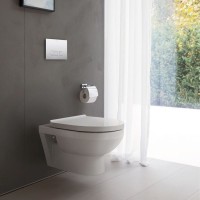 Duravit Durastyle No.1 Rimless - perem nélküli fali WC + lecsapódásmentes WC ülőke SZETT