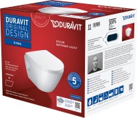 Duravit D-Neo Compact Rimless - perem nélküli fali WC rövidített változat + lecsapódásmentes
