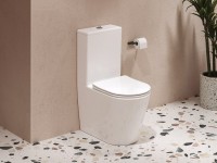 Ravak Elegant RimOff - perem nélküli monoblokk WC, tartállyal és WC ülőkével együtt