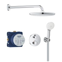 Grohe Grohtherm falsík alatti komplett zuhanyrendszer, Tempesta 250 fejzuhannyal 34872000