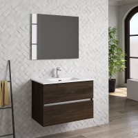 Coycama Dorian 80 cm alsó fürdőszobabútor, Onix New porcelán mosdóval Coycama Dorian 80 cm alsó fürdőszobabútor, Onix New porcelán mosdóval