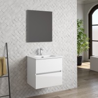 Coycama Dorian 60 cm alsó fürdőszobabútor, Onix New porcelán mosdóval Coycama Dorian 60 cm alsó fürdőszobabútor, Onix New porcelán mosdóval