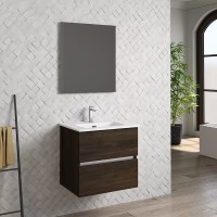 Coycama Dorian 60 cm alsó fürdőszobabútor, Onix New porcelán mosdóval Coycama Dorian 60 cm alsó fürdőszobabútor, Onix New porcelán mosdóval