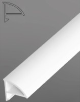 Ravak Vízvető léc kádhoz és zuhanytálcához 6-os, hosszúság 200 cm