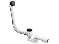 Ravak kád le- és túlfolyószett, bowdenes, 800 mm, fekete X01746