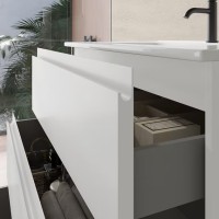 Coycama Paris alsó fürdőszobabútor, Onix New porcelán mosdóval