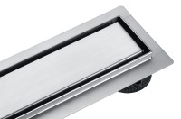 Roltechnik rozsdamentes 80 cm zuhanyfolyóka látszó vagy burkolható fedlappal