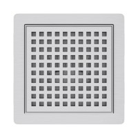 Roltechnik rozsdamentes acél zuhanyfolyóka - padlóösszefolyó 20x20 cm