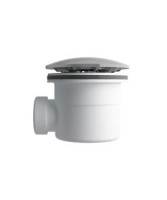 NW-ZS-D11-2 szifon, ODIL zuhanytálcához, műanyag króm színű fedéllel