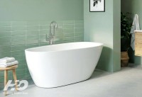 H2O Elena 160x75 cm térben álló akril kád 