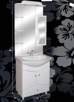 Guido Porcelán S Modell 65 komplett fürdőszoba bútor, 7 színben választható