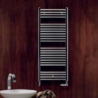 Zehnder Aura törölközőszárító radiátor, egyenes, króm 500x800 mm