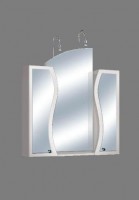 Guido S Modell 1015 fali szekrény íves tükörrel, lámpa nélkül