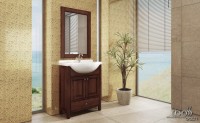Tboss Toscana 65 komplett rusztikus, mediterrán jellegű fürdőszobabútor SZETT