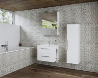 Tboss Milano 60 alsó fürdőszobabútor 2 fiókkal, mosdóval, 33 színben választható