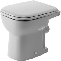 Duravit D-Code álló WC, lapos öblítésű, hátsó kifolyású