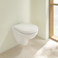 Villeroy&Boch O.novo Compact perem nélküli fali WC, mélyöblítésű, rövidített hosszúságú kivitel 36x4
