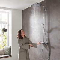 Hansgrohe Crometta E 240 Showerpipe zuhanyrendszer termosztátos csapteleppel 27271000 