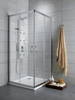 Radaway Premium Plus C 80x80 cm szögletes zuhanykabin, 190 cm magas