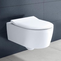 Villeroy&Boch Avento Rimless - perem nélküli fali WC + lecsapódásmentes WC ülőke SZETT