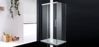 Wellis Fabio 120x90 cm szögletes zuhanykabin, lassan záródó, csapódásmentes ajtóval, átlátszó üvegge