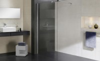 Wellis Astro 120 Corner Walk-in zuhanyfal, sarok kivitel 120x190 cm Easy Clean bevonattal