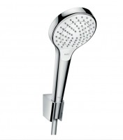 Hansgrohe Croma Select S Zuhanytartó szett Vario 125 cm-es zuhany gégecsővel, fali tartóval 2642