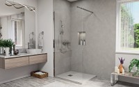 NIWELL Frida 100x195 cm walk-in zuhanyfal