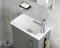 Tboss LUX 40 alsó fürdőszobabútor, mosdóval, 34 színben választható