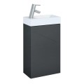 Arezzo Design Mini 40 cm fürdőszobaszekrény mosdóval együtt, 9 választható színben