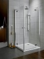 Radaway Torrenta KDD 80Bx90J cm aszimmetrikus zuhanykabin dupla nyílóajtóval, 2 féle üveggel, E