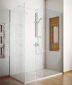 Besco Indre Walk-in zuhanykabin 140x90x195 cm