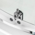 Roltechnik New Trendy Suvia 80x80 cm íves zuhanykabin