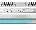 Mofém Linear zuhanyfolyóka MLP-750 mm 3 rácsmintával és 1 burkolható felülettel választható
