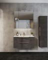 Tboss Noto 90 alsó fürdőszobabútor 2 fiókkal, mosdóval, 34 színben választható