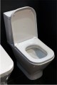 Roca The Gap monoblokk WC csésze, mélyöblítésű, alsó kifolyású, tartály nélkül