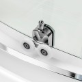 New Trendy Suvia 80x80 cm szögletes zuhanykabin, Active Shield vízlepergető üvegbevonattal