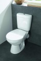 Alföldi Saval 2.0 7090 19 01 + 7074 49 01 monoblokk WC csésze, HÁTSÓ KIFOLYÁSÚ, mélyöblíté