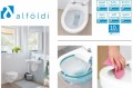 Alföldi Optic 7047 RO R1 CleanFlush Easy Plus - perem nélküli fali WC, mélyöblítésű