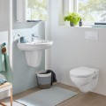 Alföldi Optic Kompakt 7048 RO R1 CleanFlush Easy Plus - perem nélküli, rövidített fali WC, mél