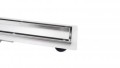 Arezzo Design 2in1 rozsdamentes acél zuhanyfolyóka 800 mm-es, fém fedlappal, megfordítható burk